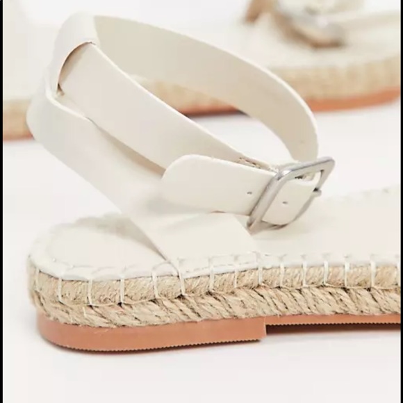 NWOT Abercrombie Espadrille Sandals - Picture 2 of 5